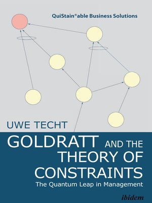 cover image of Goldratt and the Theory of Constraints.